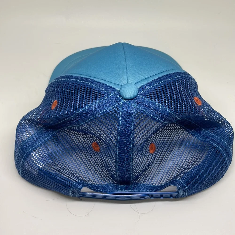 Disney Parks Blue Surfing Mickey Mouse Youth Size Hat Cap Rope Brim Snapback